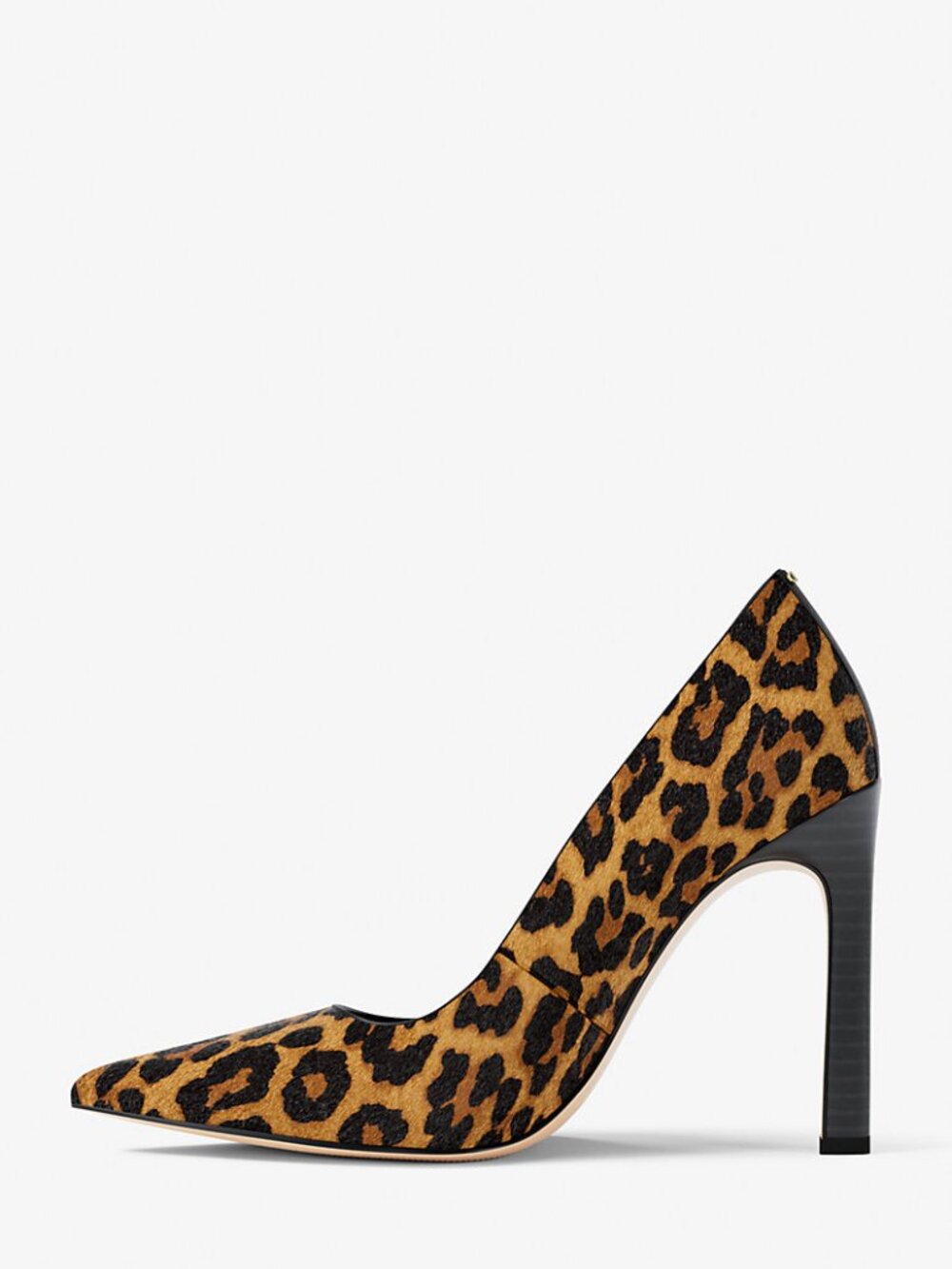 Michael Kors Amara Marigold Leopard Print Calf Hair Pump - Picture 4 of 6